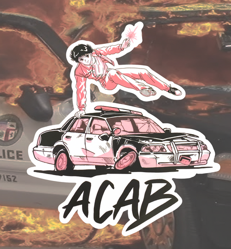 Sticker: Yusuke ACAB by Tina Lugo