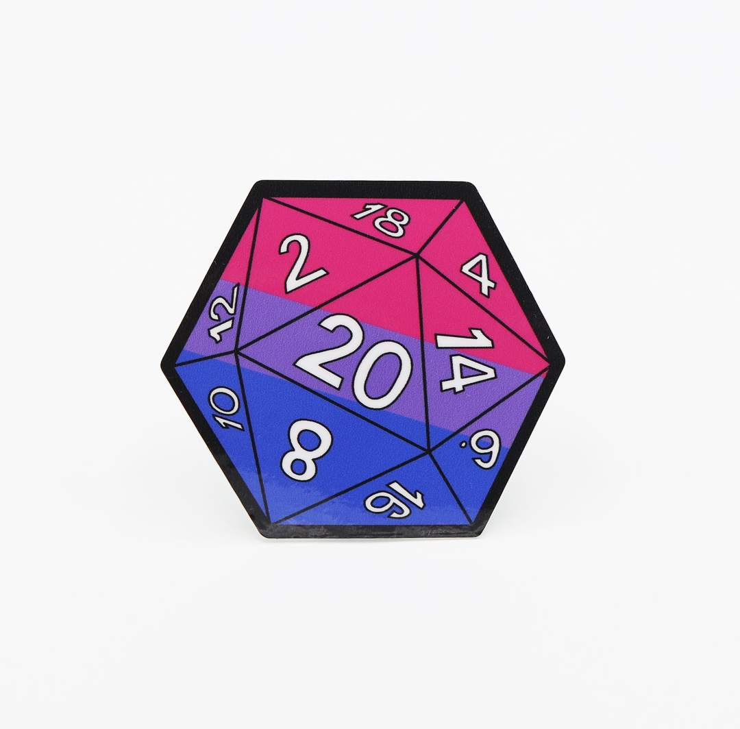 D20 Pride Stickers