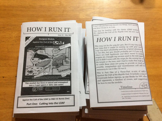HOW I RUN IT Zine by Osvaldo Oyola