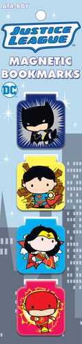 Justice League Magnetic Bookmarks