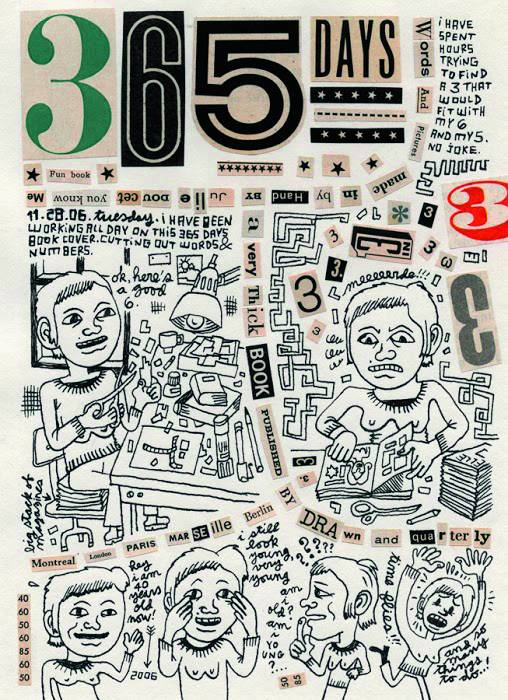 365 Days A Diary By Julie Doucet