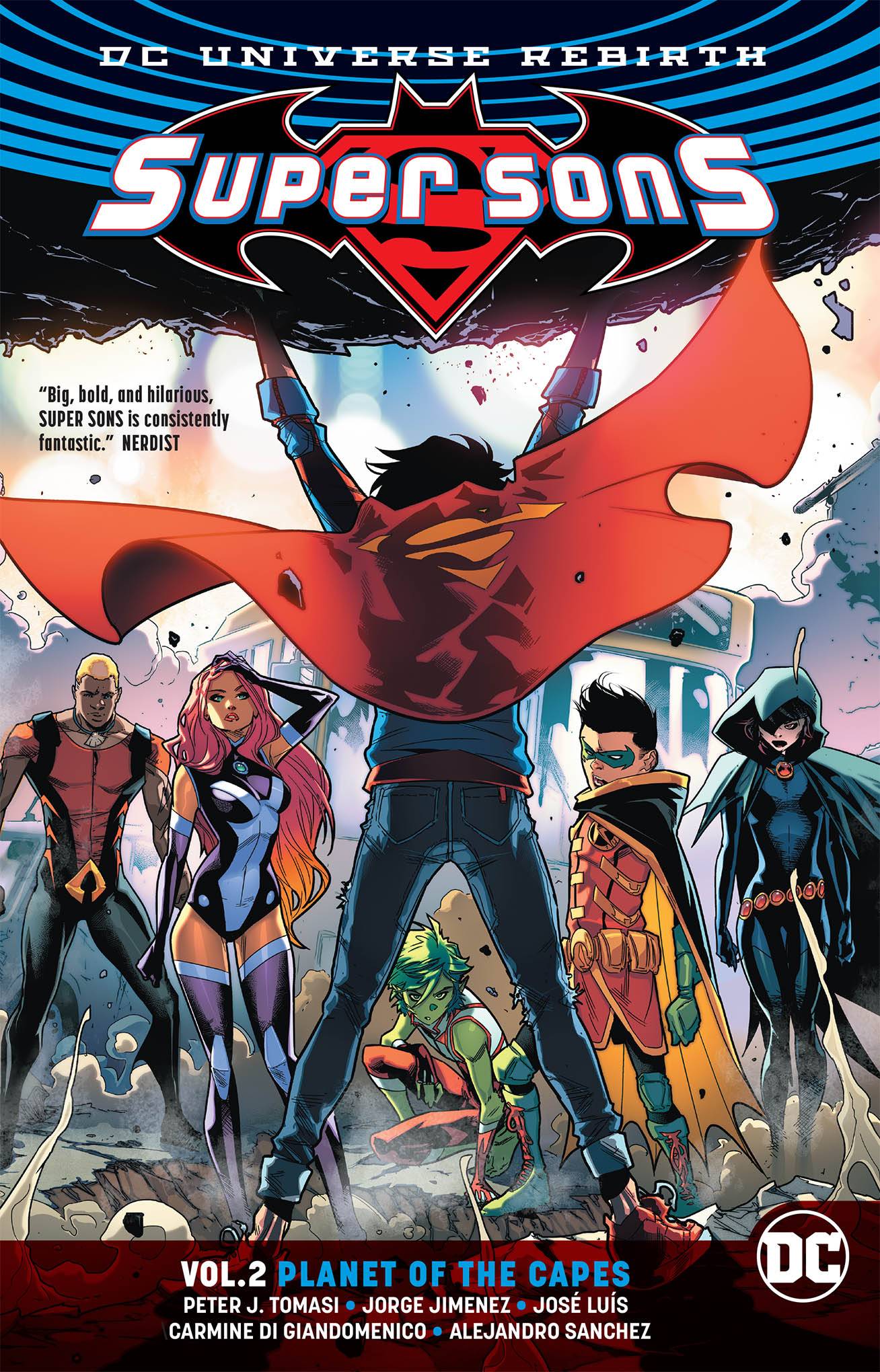 Super Sons TP Vol 02 Planet Of The Capes Rebirth