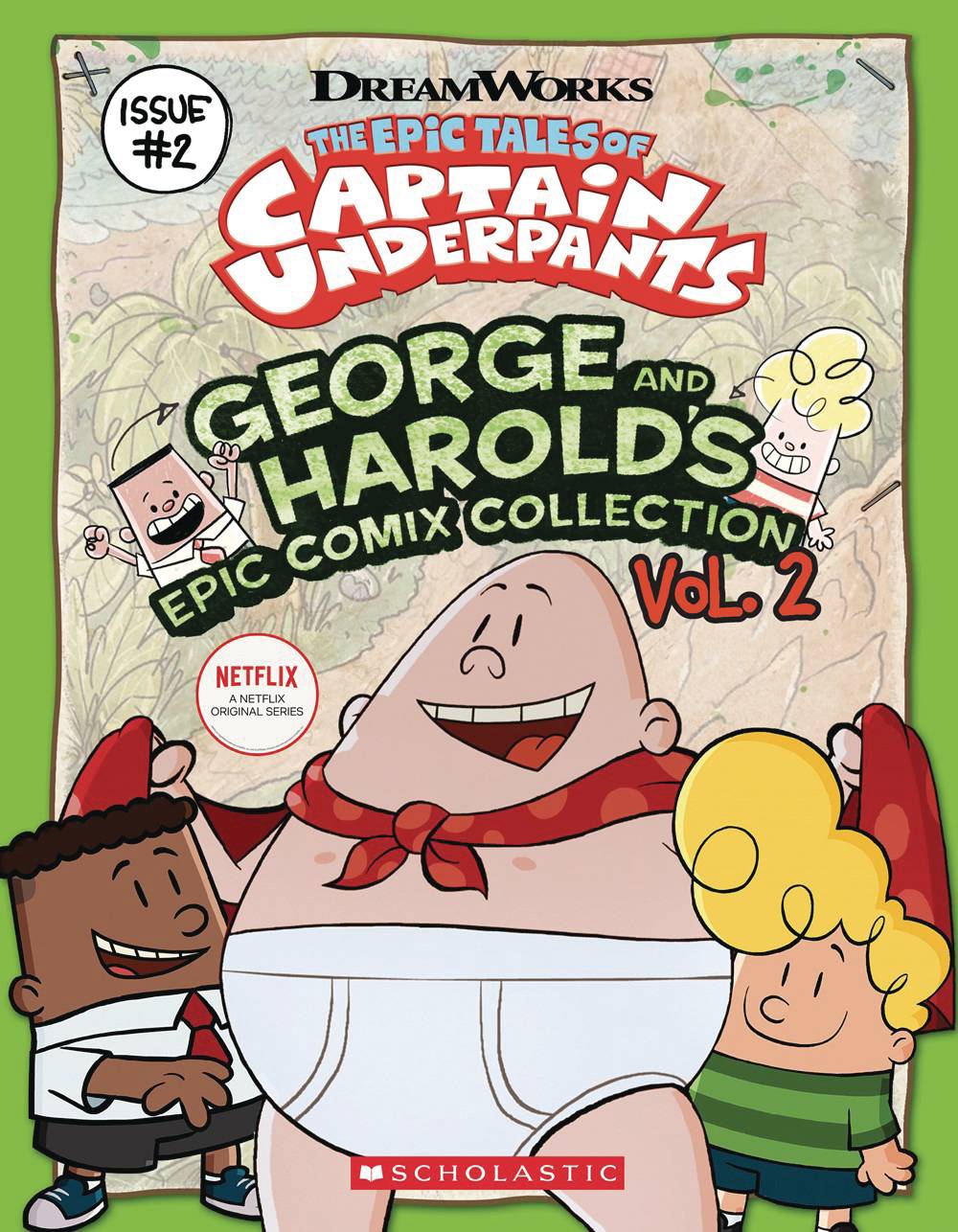 Epic Tales Capt Underpants Vol 02 George & Harolds Comix