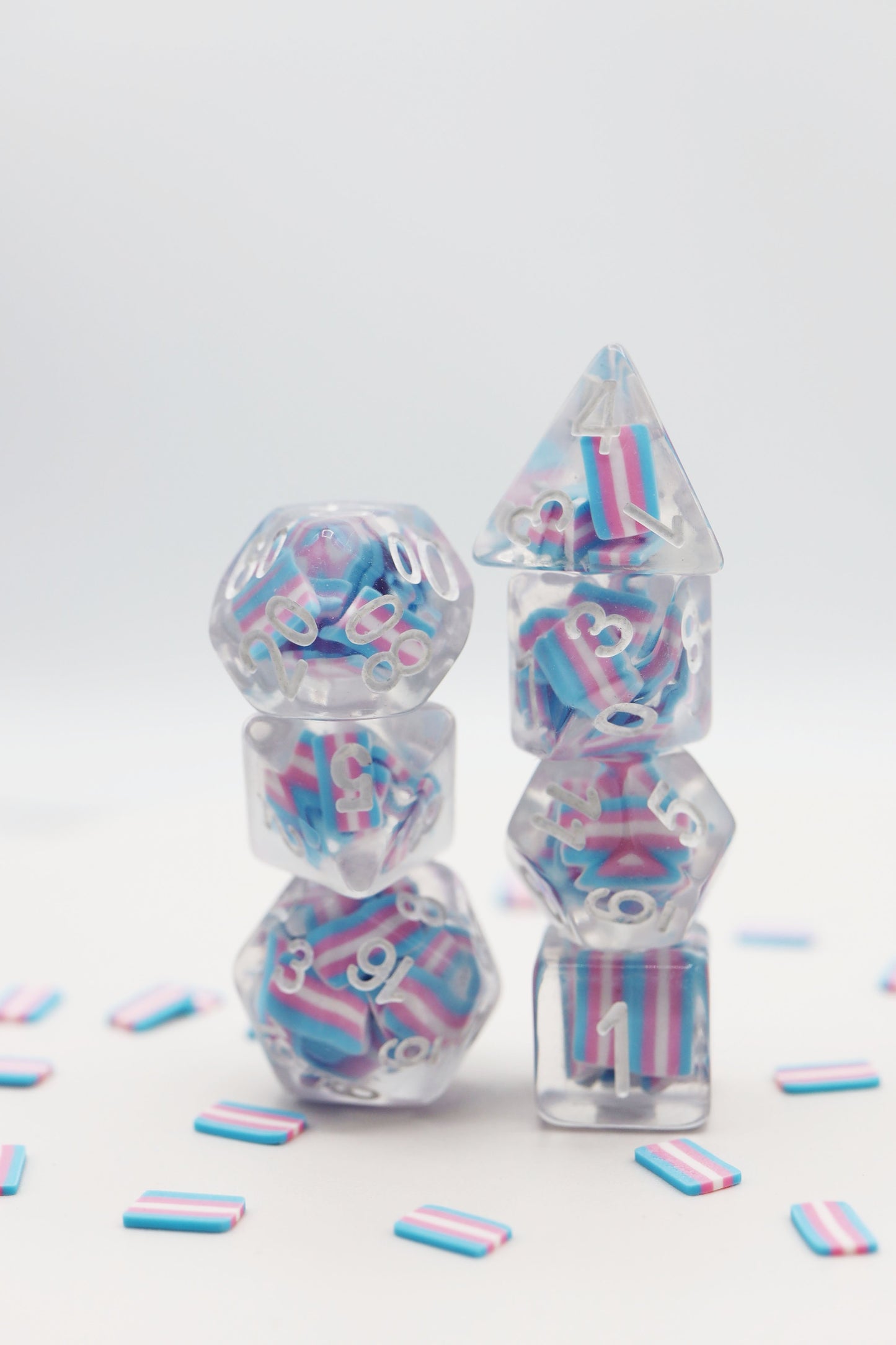 Trans Pride Dice