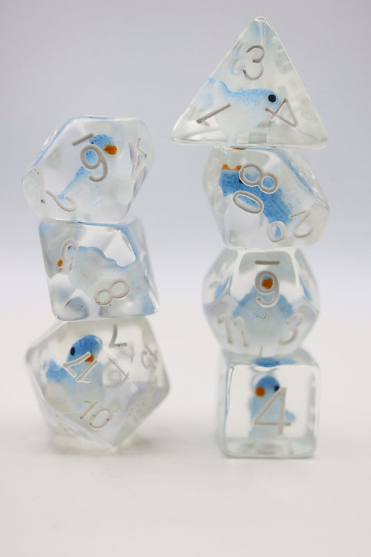 Blue Bird RPG Dice Set