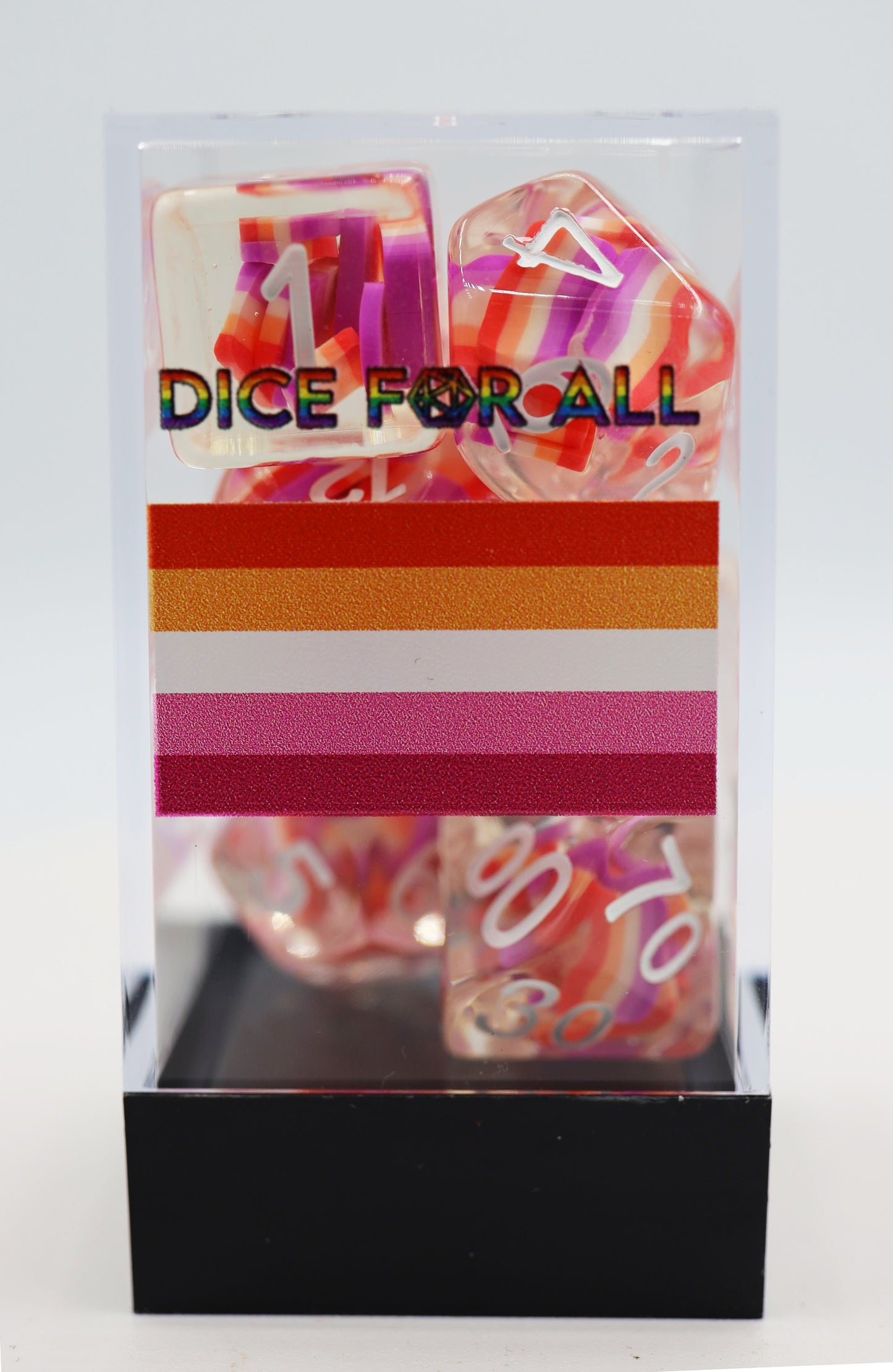 Lesbian Pride Dice