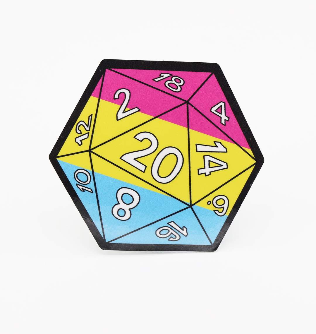 D20 Pride Stickers