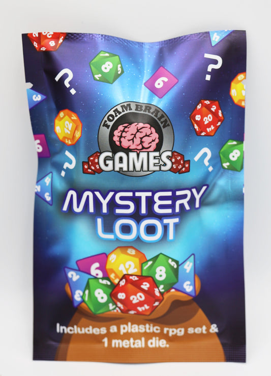 Mystery Loot Plastic RPG dice set