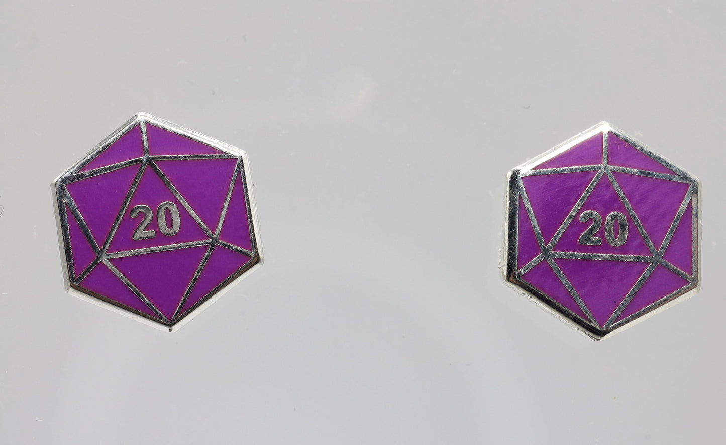 D20 Stud Earrings
